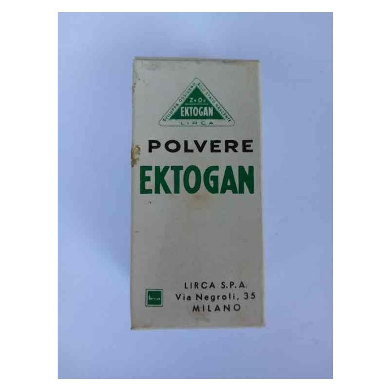 Polvere EKTOGAN Lirca spa vintage da collezione