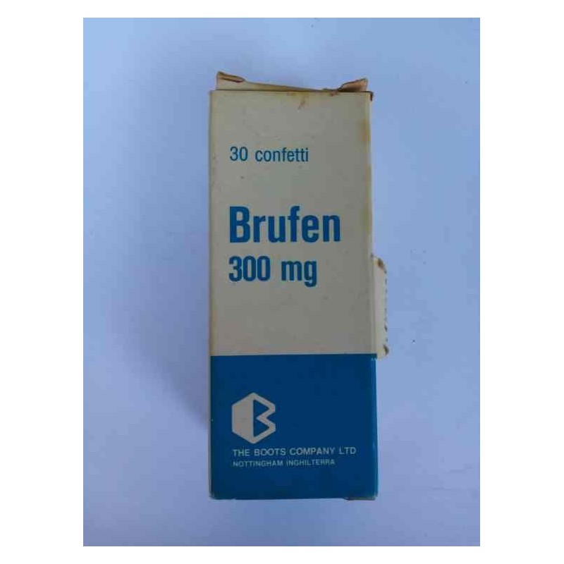 BRUFEN 300 mg Boots Company vintage da collezione