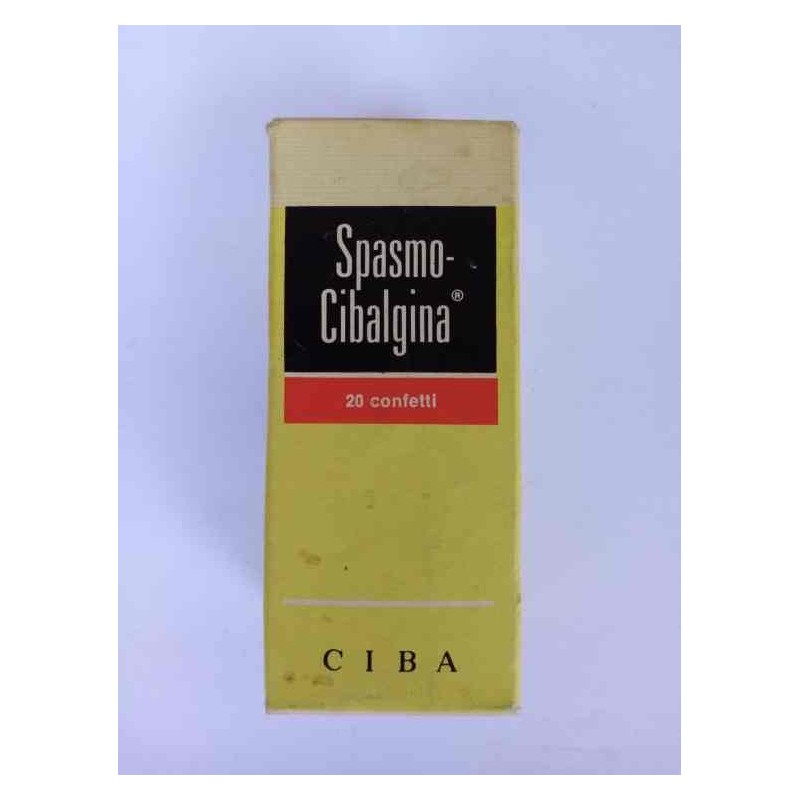 Spasmo Cibalgina Ciba vintage da collezione