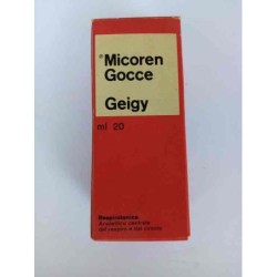 MICOREN gocce Geigy con bugiardino vintage da collezione