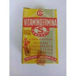 VITAMINDERMINA Ganassini con bugiardino vintage da collezione