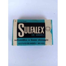 SULFALEX compresse De Angeli con bugiardino vintage da collezione