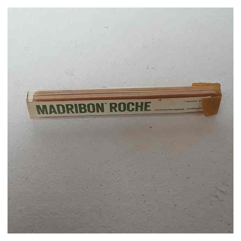 Abbassalingua in legno MADRIBON ROCHE vintage