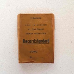 Scatola Aghi iniezioni RECORDSTANDARD acciaio carbonio anni 50