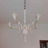 Lampadario stile liberty ceramica