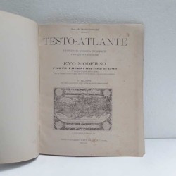 Testo Atlante evo moderno: parte prima 1492-1789 di Ghisleri Arcangelo