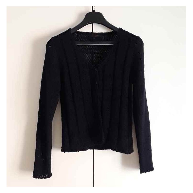 Cardigan nero donna M.MAGGIO taglia M/L