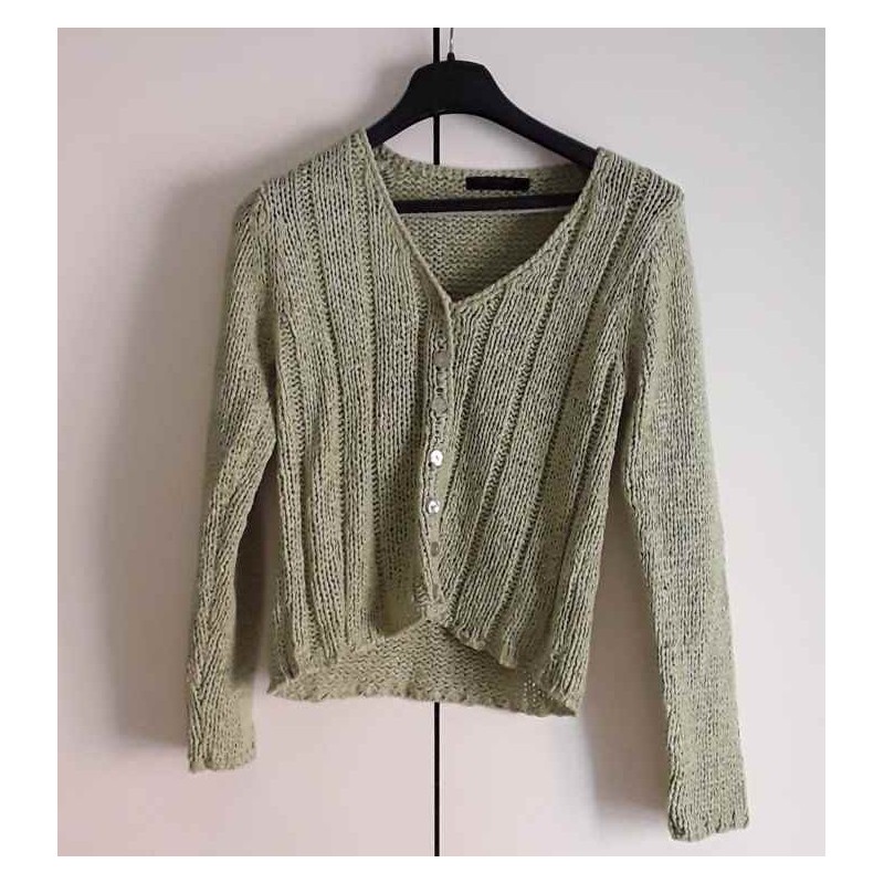 Cardigan verde donna M.MAGGIO taglia M/L