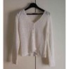 Cardigan bianco donna M.MAGGIO taglia M/L