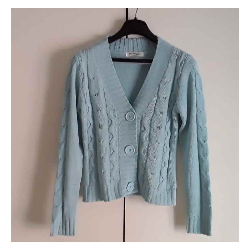 Cardigan donna M.MAGGIO taglia XL/XXL cotone