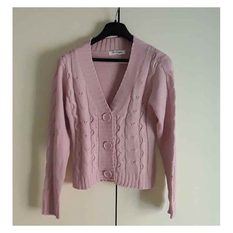 Cardigan donna M.MAGGIO taglia XL/XXL cotone