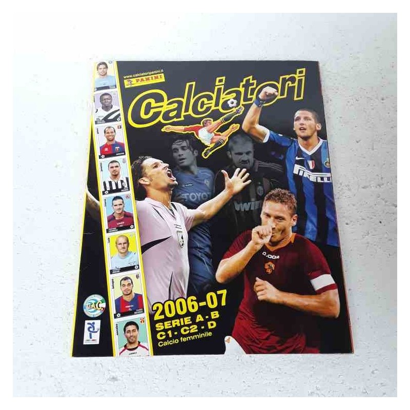 Album panini calciatori 2006-07 incompleto