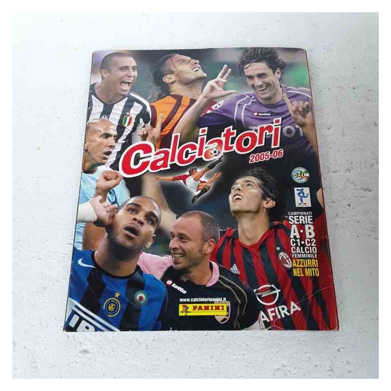 Album panini calciatori 2005-06 completo