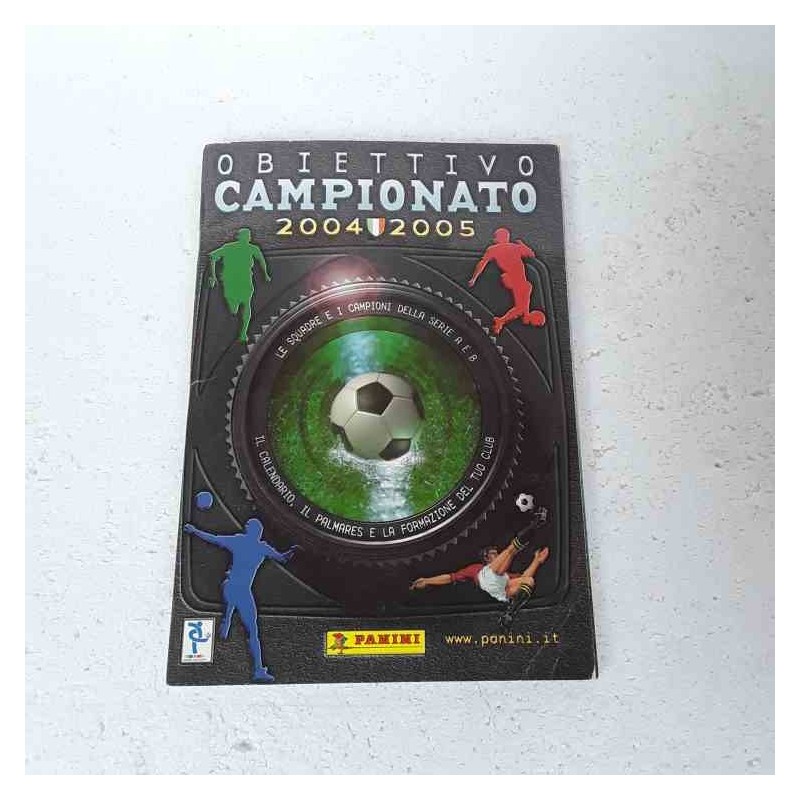 Album panini obiettivo campionato 2004-05 incompleto