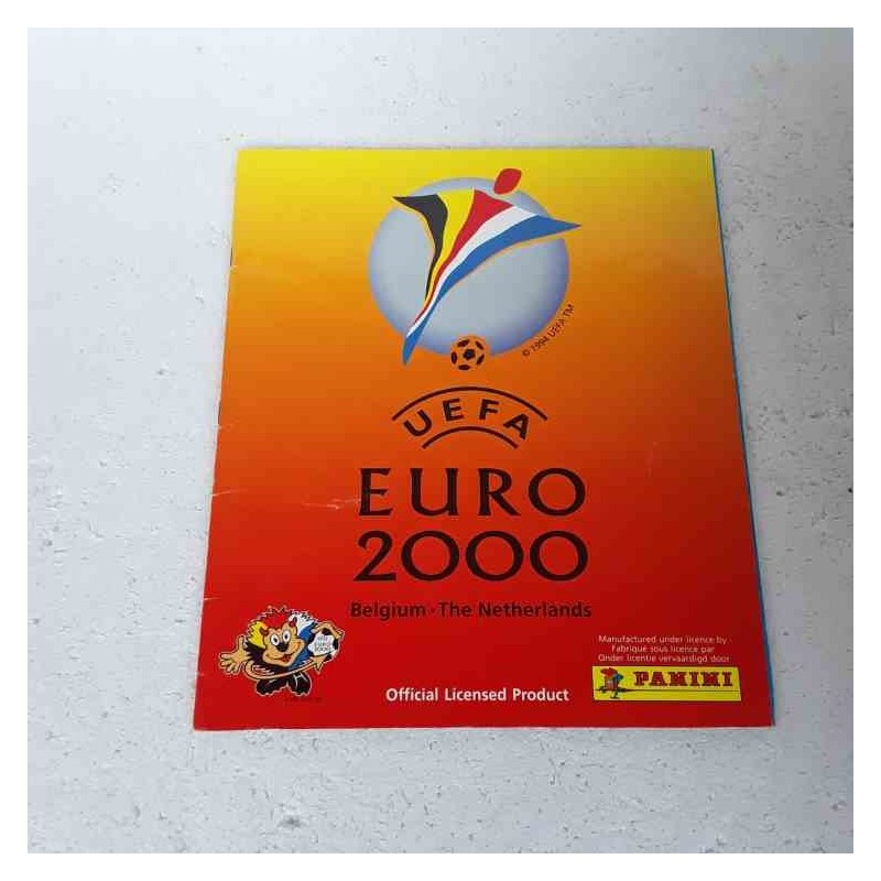 Album panini Uefa Euro 2000 incompleto