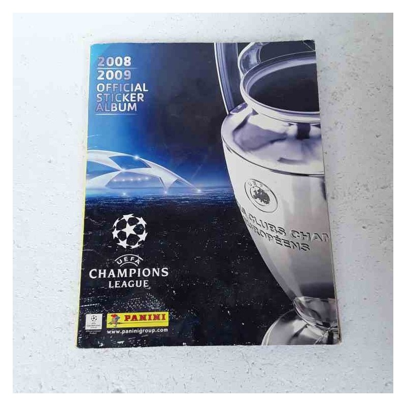 Album panini Uefa Champion League 2008-09 incompleto