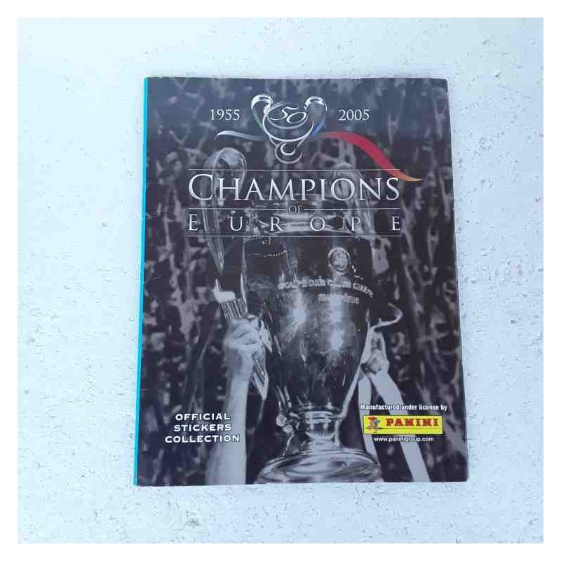 Album Champions 2005 Panini completa