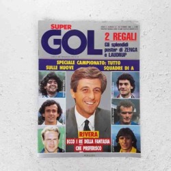 Super Gol nr 32 settembre 1986 con poster