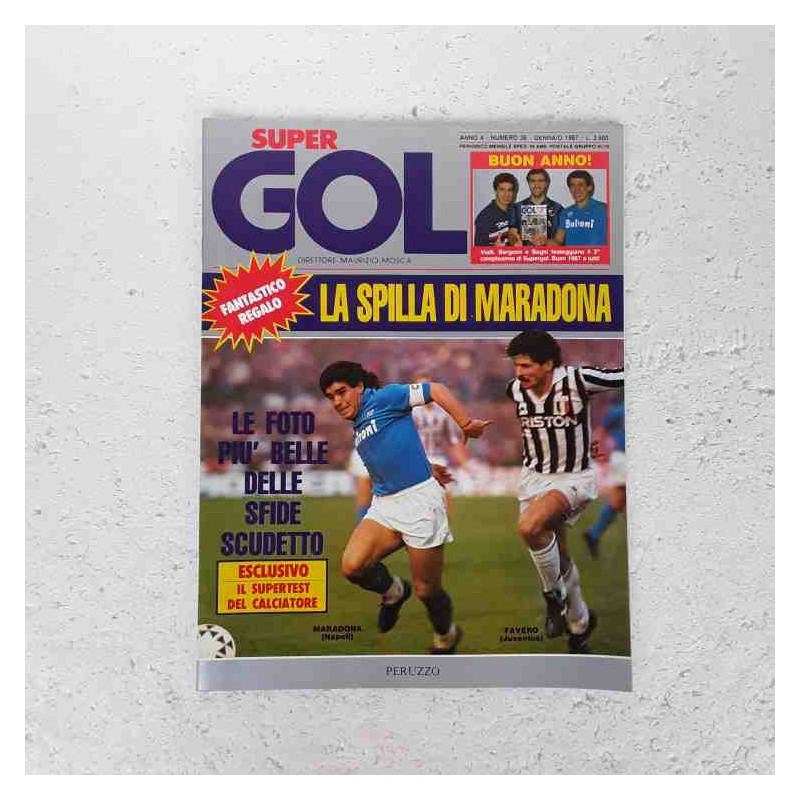 Super Gol nr 36 gennaio 1987