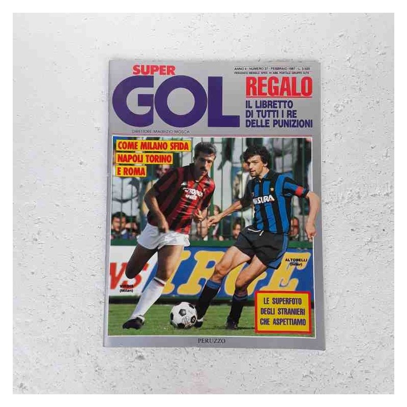 Super Gol nr 37 febbraio 1987