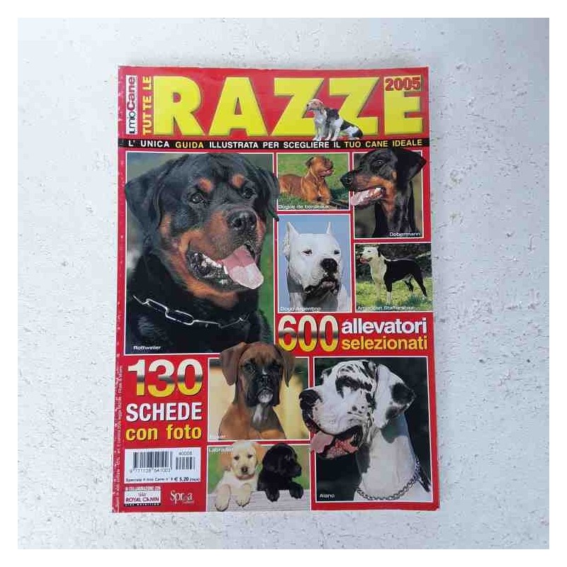 Rivista IL MIO CANE speciale nr 8 tutte le razze 2005