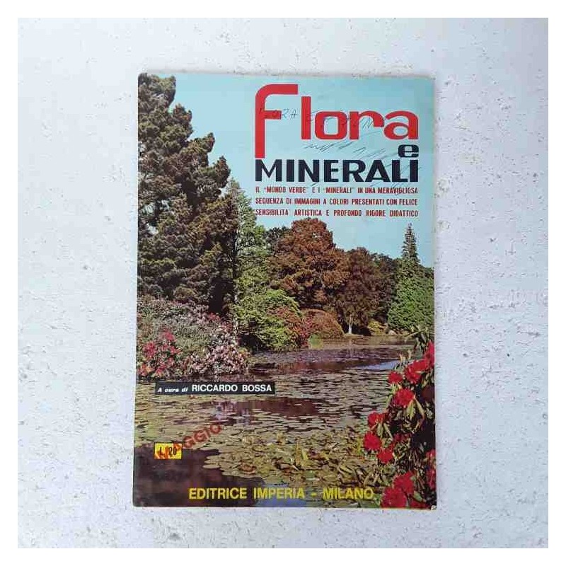 Album FLORA E MINERALI Imperia 1967 vuoto