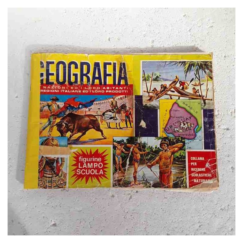 Album GEOGRAFIA ed Lampo Scuola 1969