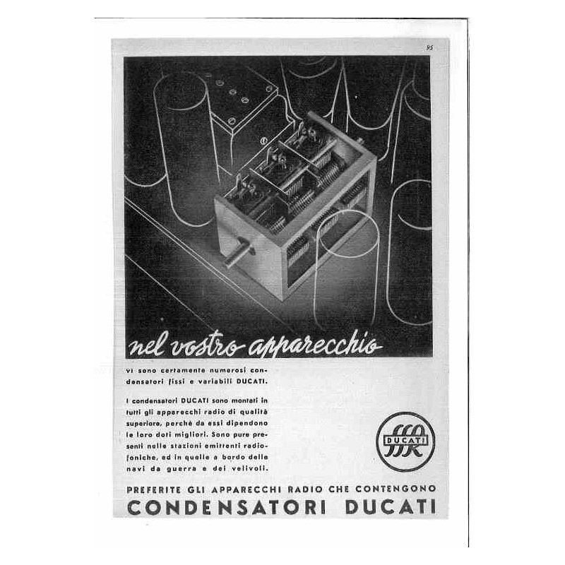 Ducati condensatori Nel vostro apparecchio