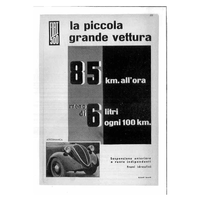 Fiat 500 La piccola grande vettura