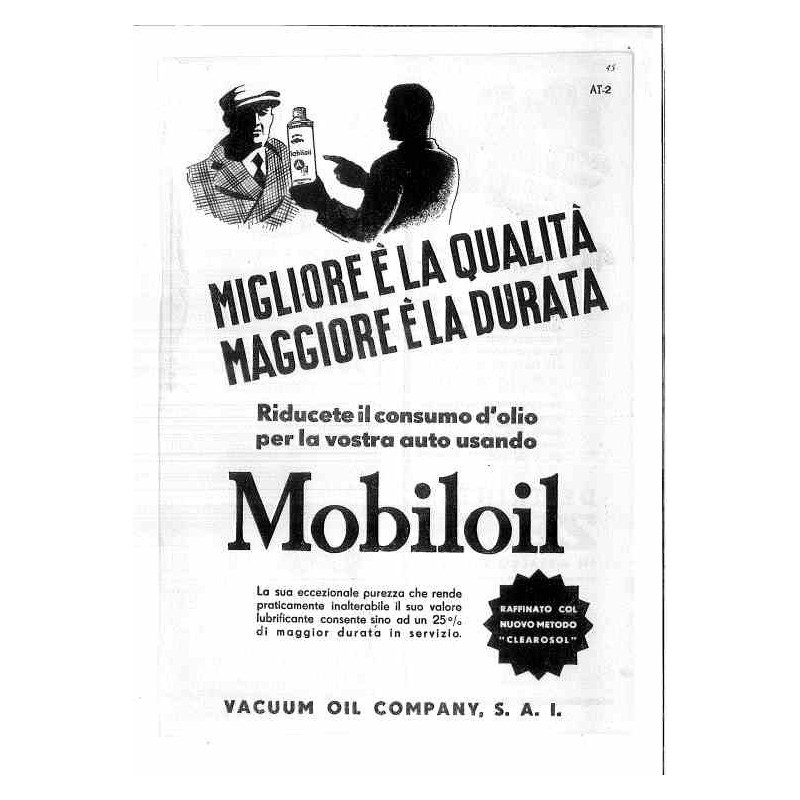 Mobiloil  Migliore è la qualità