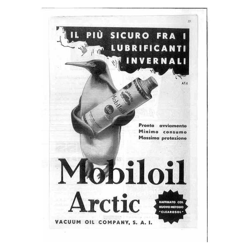 Mobiloil  Arctic per l'inverno