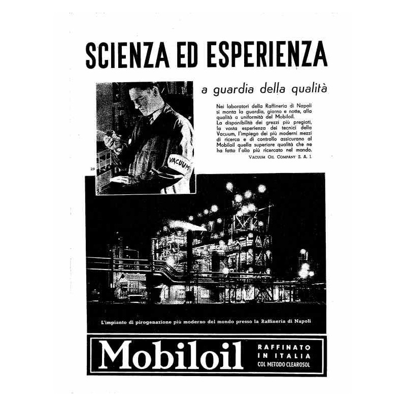 Mobiloil  Scienza ed esperienza