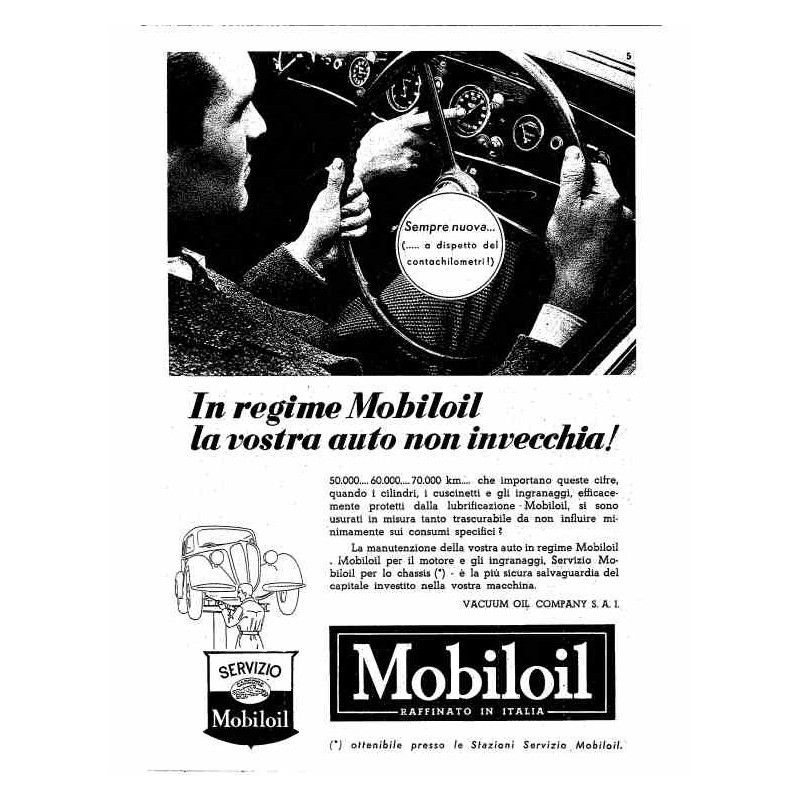 Mobiloil  La vostra auto non invecchia