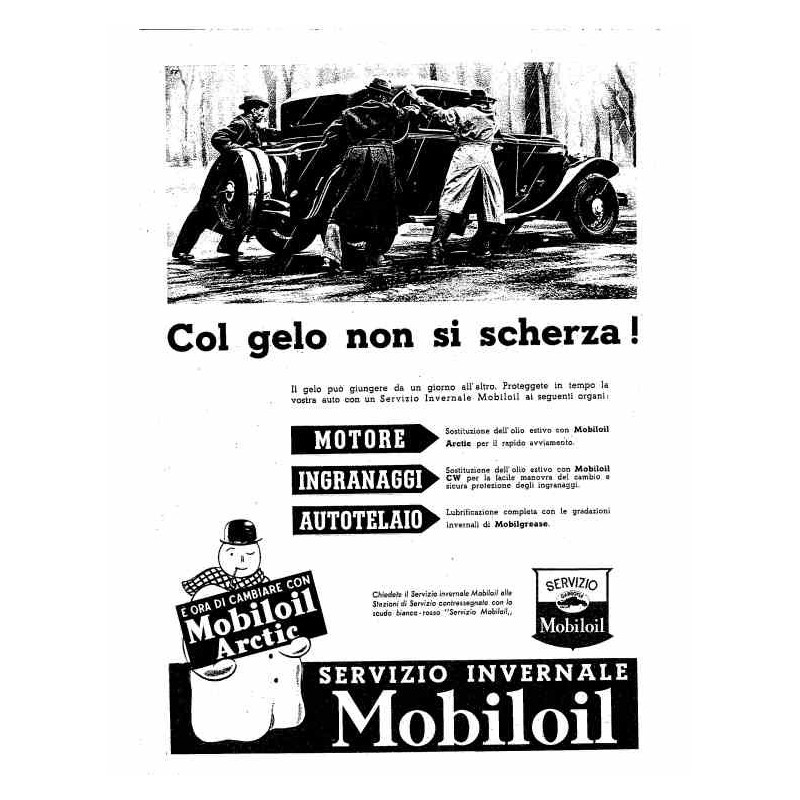 Mobiloil  Col gelo non si scherza