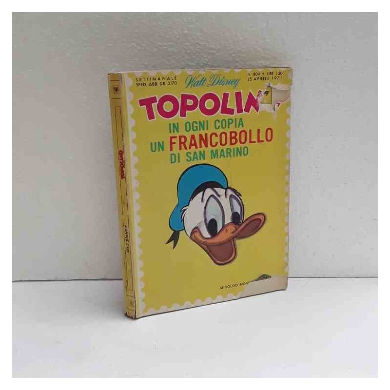 Topolino n.804 - 1971 Walt Disney Mondadori