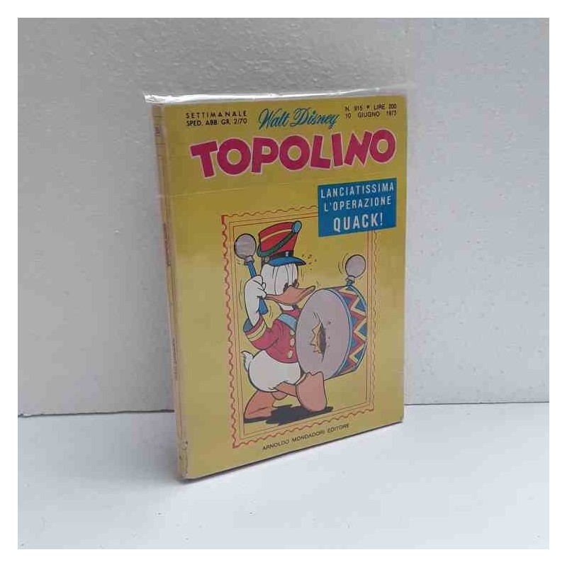 Topolino n.915 - 1973 Walt Disney Mondadori