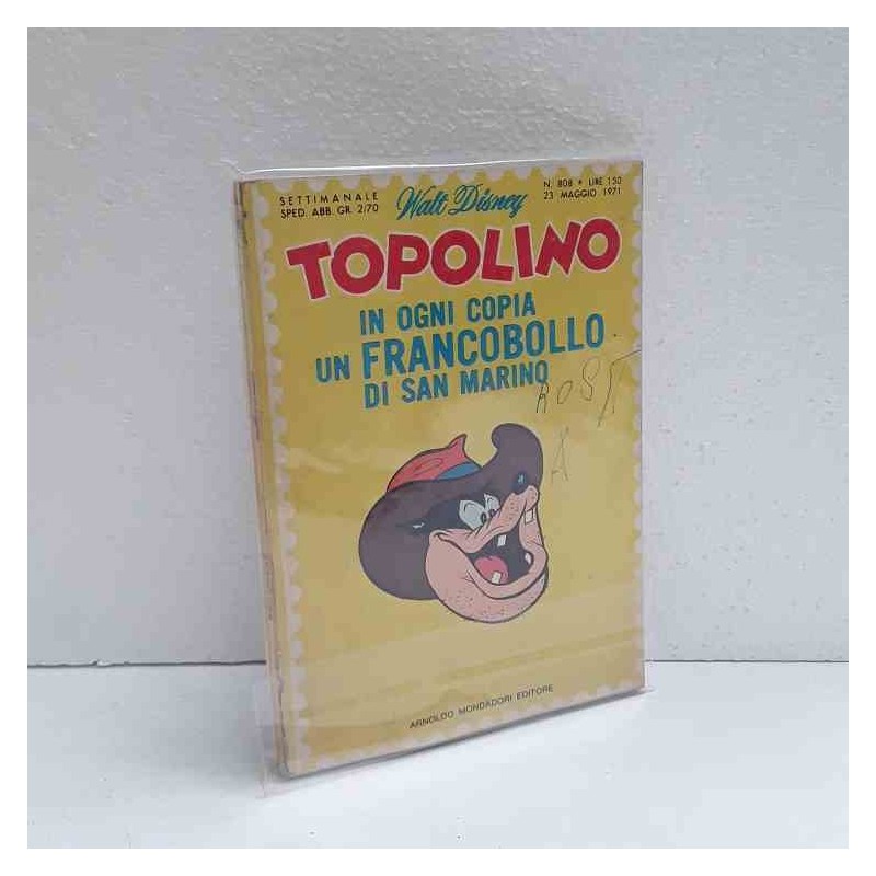 Topolino n.808 - 1971 Walt Disney Mondadori