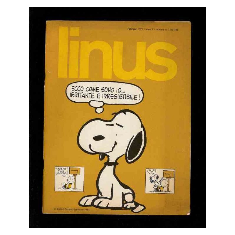 Linus - n.71 anno 7 - 1971