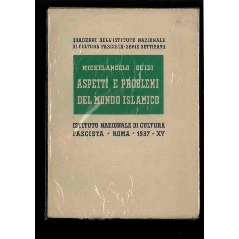 Aspetti e problemi del mondo islamico di Guidi Michelangelo