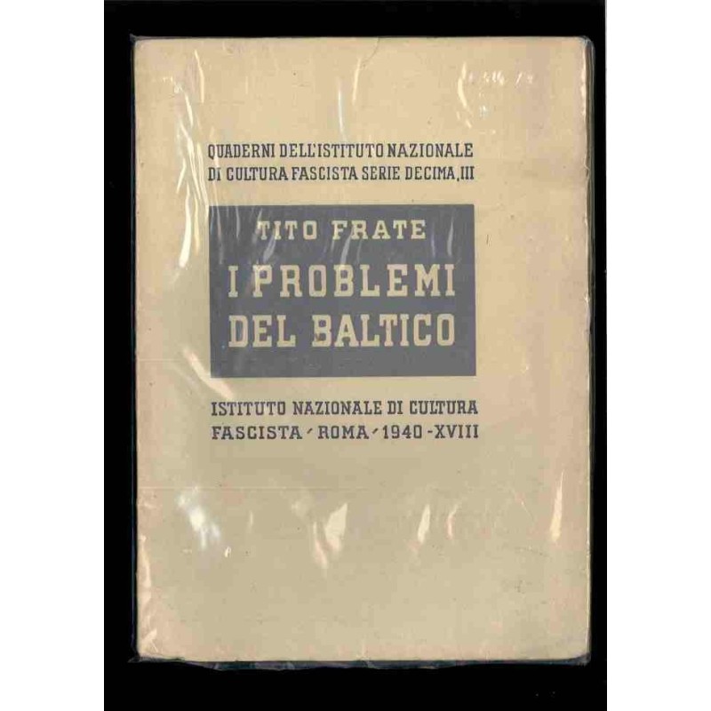 I Problemi del baltico di Frate Tito