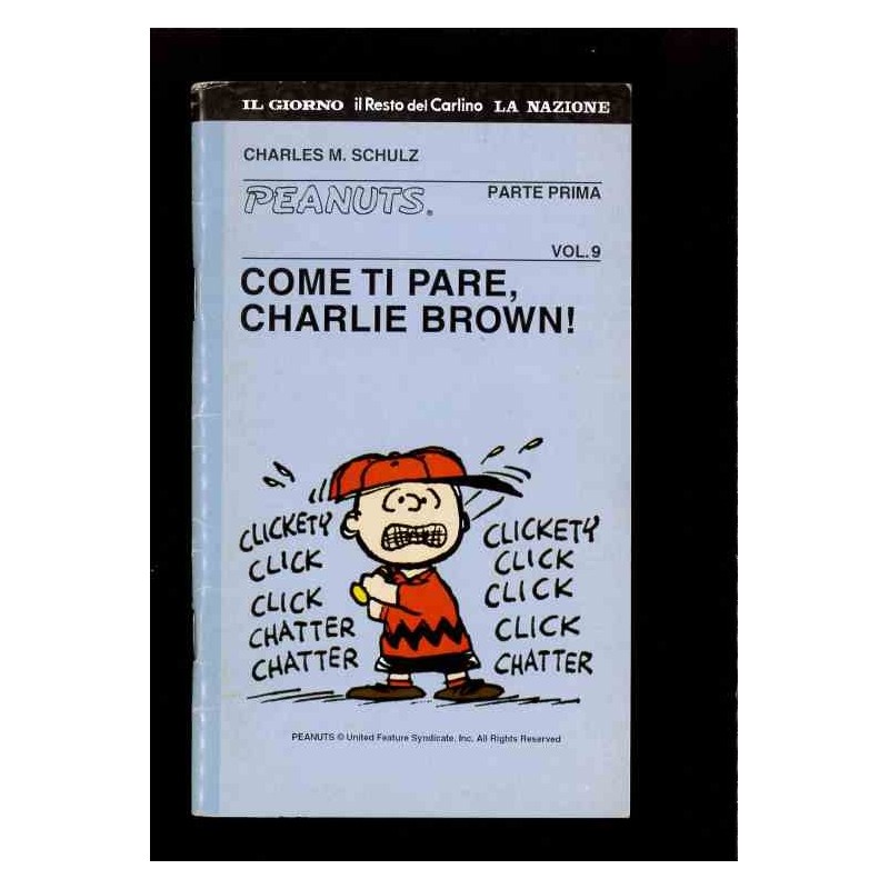 Peanuts - Come ti pare, Charlie Brown ! Vol.9