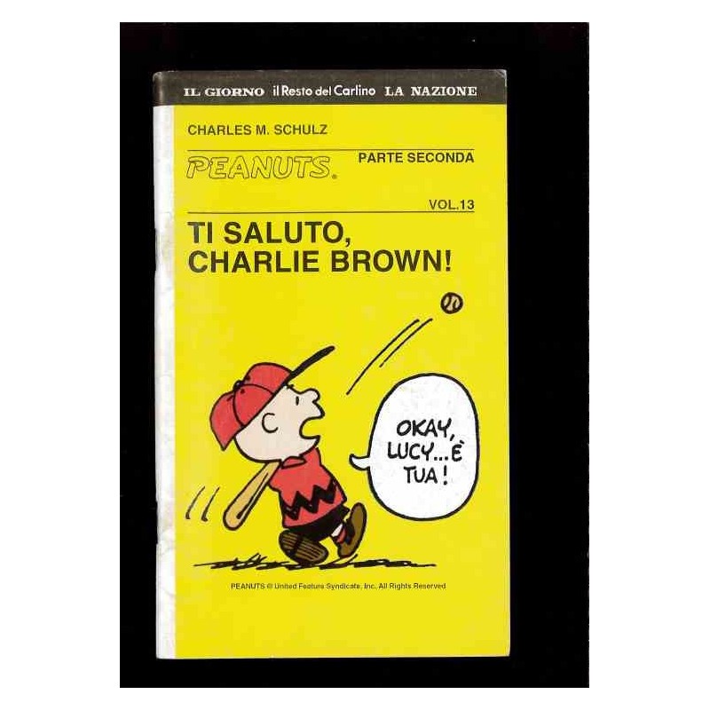 Peanuts - Ti saluto, Charlie Brown ! Vol.13