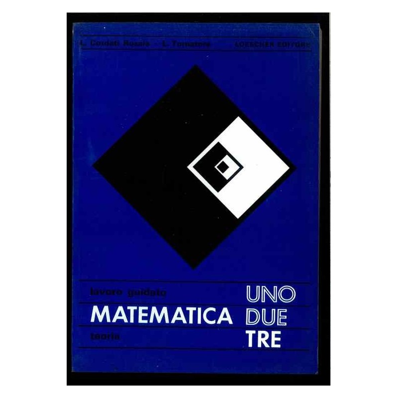 Matematica 1 2 3  di Cordati  - Tornatore vol.3