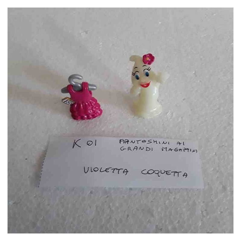 Kinder k01 fantasmini grandi magazzini violetta coquetta