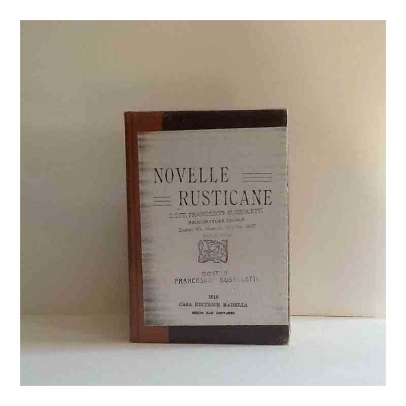 Novelle rusticane di Verga Giovanni