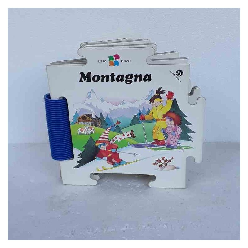 Libro puzzle Montagna