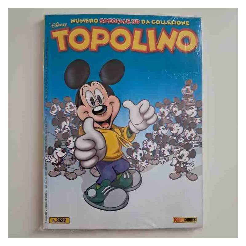 Topolino Libretto n. 3522 Blisterato Walt Disney