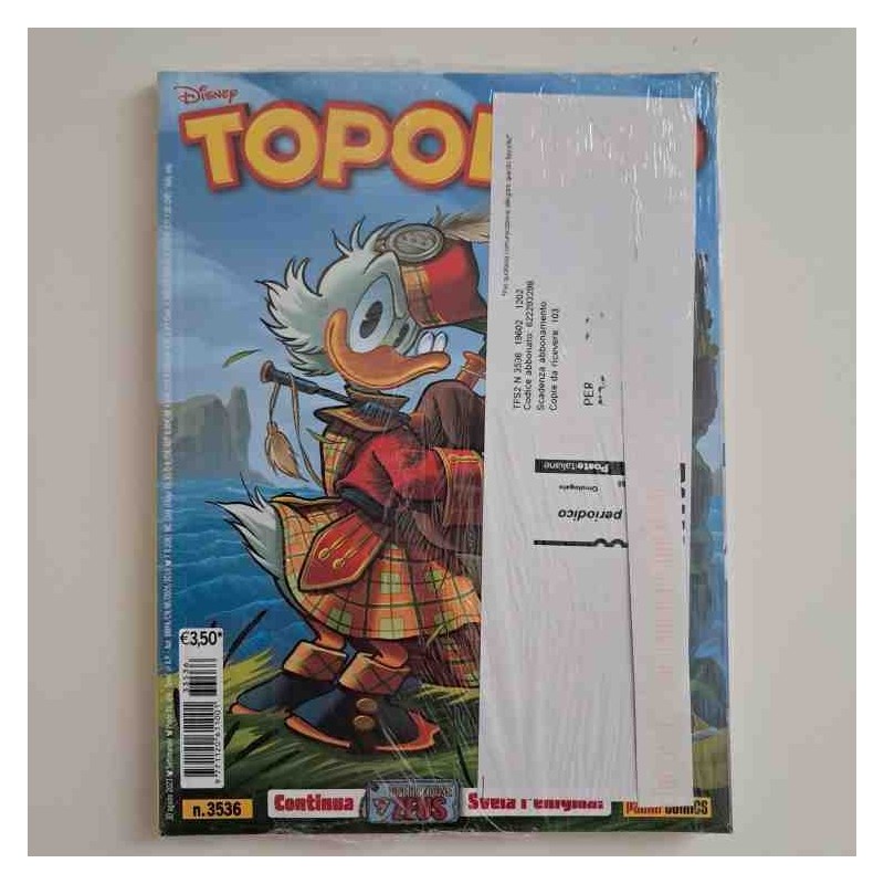 Topolino Libretto n. 3536 Blisterato Walt Disney