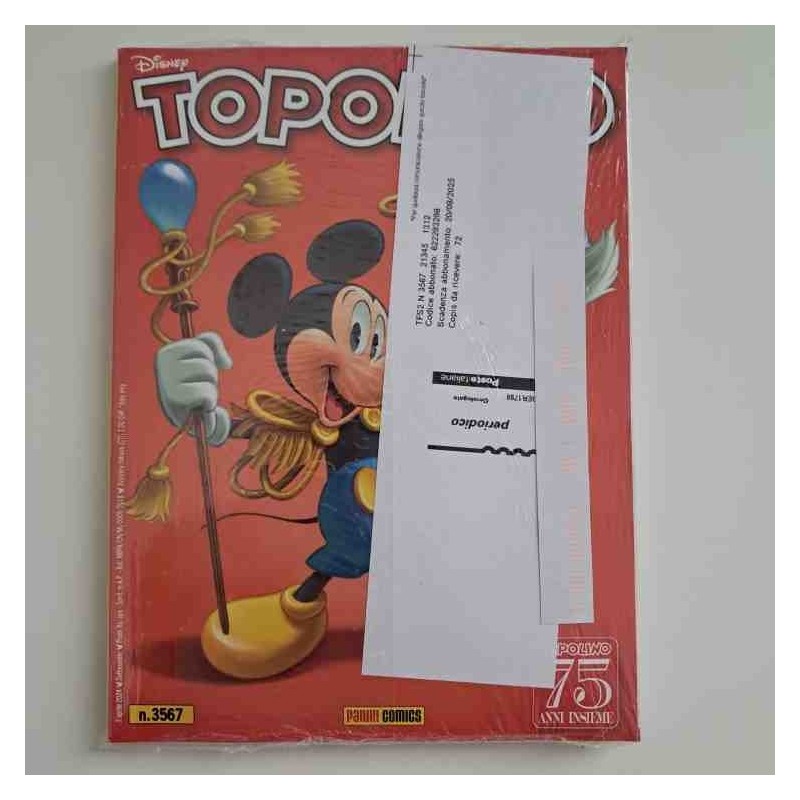 Topolino Libretto n. 3567 Blisterato Walt Disney