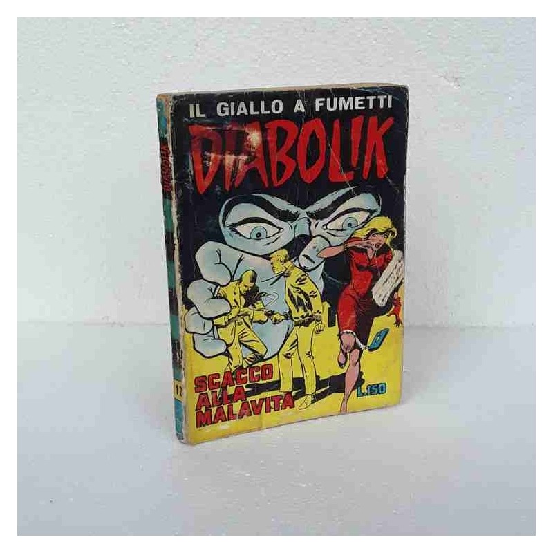 Diabolik seconda serie n 12 Scacco alla malavita